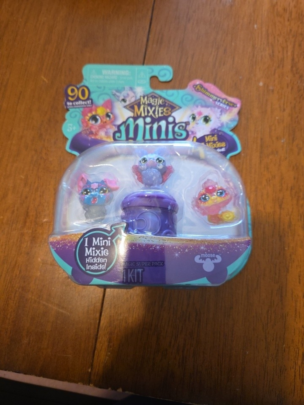 Magic Mixies Minis Shimmervese 4-Pack - Purple, Pink, Orange - Picture 7 of 7